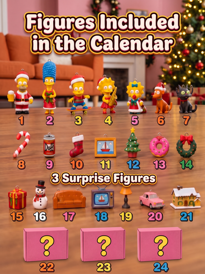 Advent Calendar Pink Donut